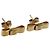 Chloé Chloe Pierce metallo Oro Auth SW2371 D'oro