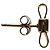 Chloé Chloe Pierce metallo Oro Auth SW2371 D'oro - vista 15