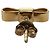 Chloé Chloe Pierce metallo Oro Auth SW2371 D'oro - vista 3
