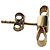 Chloé Chloe Pierce metallo Oro Auth SW2371 D'oro - vista 7