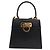 Borsa a mano Salvatore Ferragamo in pelle 2way nera oro Auth 188257 Nero D'oro - vista 13