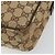 Borsa a Spalla GUCCI GG Canvas Beige Argento 122759 Auth 187751 - vista 11