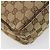 Borsa a Spalla GUCCI GG Canvas Beige Argento 122759 Auth 187751 - vista 14