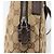 Borsa a Spalla GUCCI GG Canvas Beige Argento 122759 Auth 187751 - vista 15