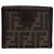 FENDI Zucca Canvas Bifold Wallet Black Brown Auth 187886V - view 13