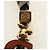 Charm per borsa LOEWE in pelle Grigio Oro Auth 187590M Marrone D'oro - vista 6