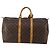 LOUIS VUITTON Monogram Keepall 50 Boston Bag M41426 LV Auth 186453 Monogramma - vista 2