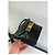 Vintage Givenchy Logo Prägeleder Schultertasche Schwarz Gold - Ansicht 11