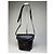 Vintage Givenchy Logo Prägeleder Schultertasche Schwarz Gold - Ansicht 13