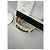Clare Bracciale in cotone vintage Chloé Logo Crema Verde Oro Beige - vista 3