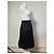First Vintage Balenciaga Seidenrock mit schwarzem Samtbund - Ansicht 14