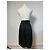 First Vintage Balenciaga Seidenrock mit schwarzem Samtbund - Ansicht 3