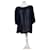 Chemisier vintage Yves Saint Laurent en laine et nylon bleu marine M  - vue 1