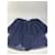 Chemisier vintage Yves Saint Laurent en laine et nylon bleu marine M  - vue 8