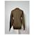 Yves Saint Laurent Pull en maille vintage Saint Laurent monogramme FF marron beige L  - vue 11
