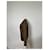 Yves Saint Laurent Pull en maille vintage Saint Laurent monogramme FF marron beige L  - vue 2