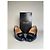 Céline Vintage Celine Leder-Pumps Navy Gold EU37.5 Marineblau - Ansicht 11