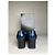 Céline Vintage Celine Leder-Pumps Navy Gold EU37.5 Marineblau - Ansicht 6