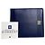 Vintage Givenchy Pebbled Leather Wallet Navy Gold Navy blue