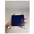 Vintage Givenchy Pebbled Leather Wallet Navy Gold Navy blue - view 7