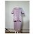 Completo Blazer e Top in Miscela di Seta Testurizzata Vintage Givenchy Lavanda S Porpora - vista 15