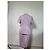 Completo Blazer e Top in Miscela di Seta Testurizzata Vintage Givenchy Lavanda S Porpora - vista 7