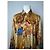 Vintage Givenchy Seidenhemd für Herren mit Print Häuser Bäume Gold Braun Blau L Golden - Ansicht 12