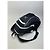 Vintage Courreges Nylon Backpack Black White Silver Zips - view 5