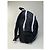 Vintage Courreges Nylon Backpack Black White Silver Zips - view 7