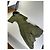 Vintage Marni Wollmischungs-Strickkragenkleid Olive Black S - Ansicht 12