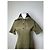 Vintage Marni Wollmischungs-Strickkragenkleid Olive Black S - Ansicht 14