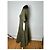 Vintage Marni Wollmischungs-Strickkragenkleid Olive Black S - Ansicht 2