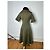 Vintage Marni Wollmischungs-Strickkragenkleid Olive Black S - Ansicht 3