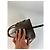 Triomphe Céline Vintage Celine Macadam Canvas Schultertasche Braun Tan - Ansicht 10