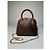 Triomphe Céline Vintage Celine Macadam Canvas Schultertasche Braun Tan - Ansicht 3