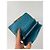 Vintage Miu Miu Leather Wallet Turquoise Blue - view 3