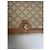 Céline Vintage Celine Macadam Canvas Wallet Beige Brown Gold - view 9
