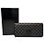 Triomphe Céline Vintage Celine Monogram Canvas Wallet Black Brown Gold