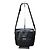 Vintage Givenchy Structured Leather Shoulder Bag Black Gold