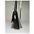Vintage Givenchy Structured Leather Shoulder Bag Black Gold - view 10