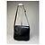 Vintage Givenchy Structured Leather Shoulder Bag Black Gold - view 2