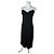 Vintage Loewe Seidenkleid Schwarz S
