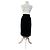 Gonna di velluto vintage Dior Nera c. anni 2000 M Nero