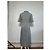 Vintage Balenciaga Baumwoll-Stretch-Kleid Hellblau M - Ansicht 15