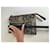 Yves Saint Laurent Pochette en toile texturée Vintage Saint Laurent Gris Beige  - vue 12