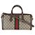 Borsa Boston Ophidia Medium in tela GG Supreme monogramma beige Gucci Web Marrone - vista 2