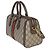 Borsa Boston Ophidia Medium in tela GG Supreme monogramma beige Gucci Web Marrone - vista 3