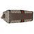 Borsa Boston Ophidia Medium in tela GG Supreme monogramma beige Gucci Web Marrone - vista 7