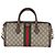 Borsa Boston Ophidia Medium in tela GG Supreme monogramma beige Gucci Web Marrone - vista 8