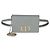 Pochette 2-in-1 30 Montaigne in pelle di vitello granulata blu Christian Dior
